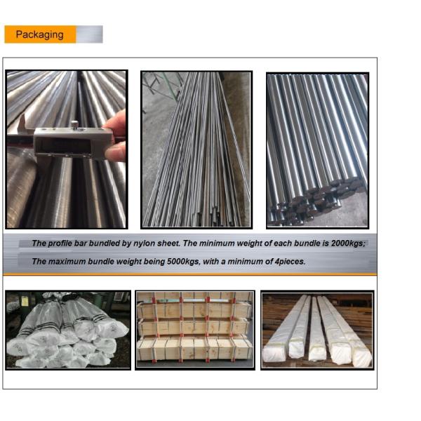 Cold Drawn Process Cold Finished Bar ASTM A29 / EN 10083-3 / JIS G4053 Profile