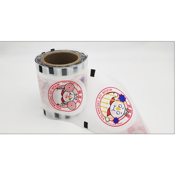 Clear PP PS PET PE Laminated Film Roll Plastic Cup Sealing Roll Film