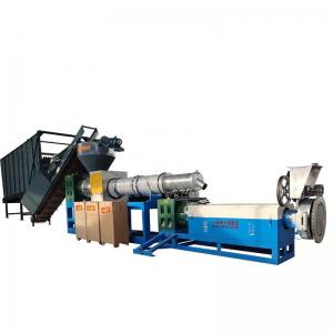 China Electric Type Filter Changer HDPE LDPE Plastic Granules Machine for PE Film Recycling on sale