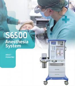 China High Precision S6500 Portable Universal Anesthesia Machine 7 Screen on sale
