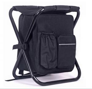 China collapsible fishing chair with cooler bag,folding chair with cooler bag wholesale