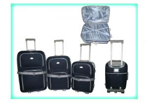 China 4 Piece EVA 8 Wheel Trolley Suitcase Set 170T Silk Lining With Match Color Zippers wholesale