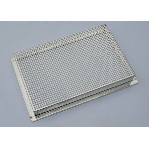 China Food Industry FDA Ss201 3cm Wire Mesh Tray wholesale