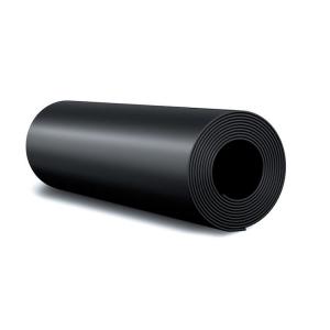 China Black Waterproof Natural Fireproof Soundproof 13mm 15mm 19mm 23mm NBR Rubber Foam Roll on sale