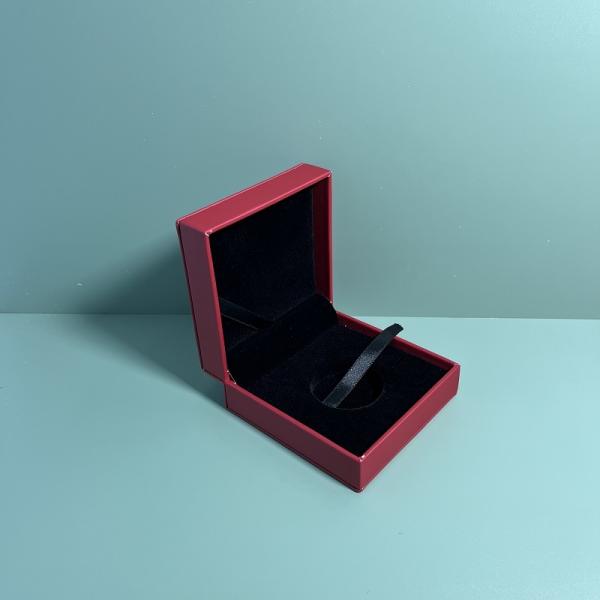 High End Souvenir Medal Coin Collection Storage Box Plastic Single Coin Display Case