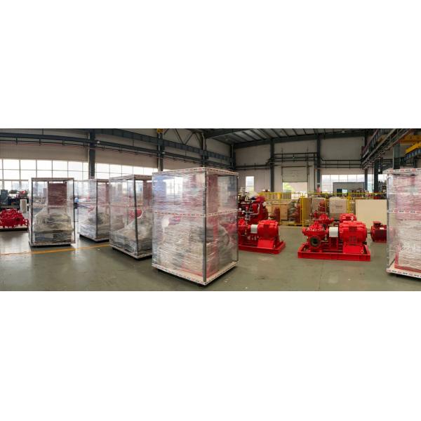 NFPA20 750USGPM 93PSI Horizontal End Suction Centrifugal Pump