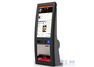 China Self Help Shoe Polisher Service Kiosk , RFID / NFC Card Payment Bar Code Reader Terminal wholesale