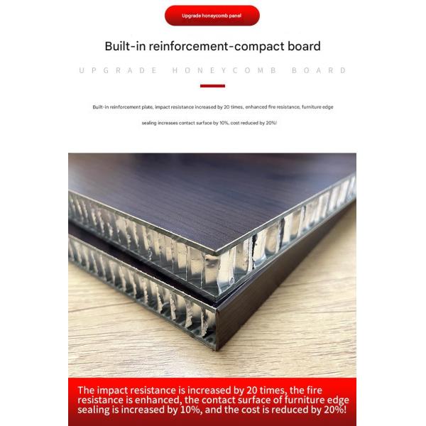 Exterior Wall Cladding Building Facade Panel White Limestone Tile Aluminum Honeycomb Stone Panels with Foil Decoration