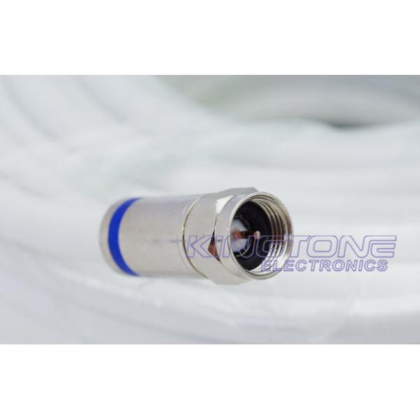 RG6 CATV Coaxial Cable in 20M with Compression Connector for Digital Camera