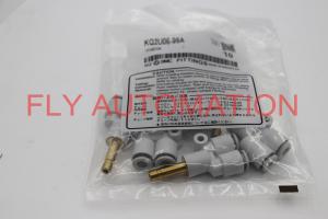 China SMC KQ2U06-99A PBT Push To Connect Tube Fitting Plug In Wye 6 Mm Tube Od White wholesale