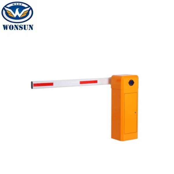 Fist Generation 220V/110V AC Barrier Gate Safety Boom Barrier With Cooling Fan Device And RS485 Traffic Light Interface