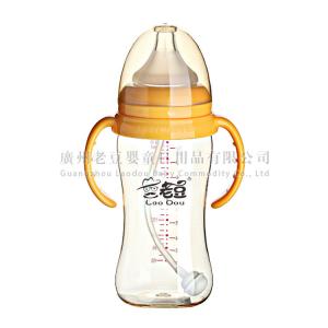 China New Baby Kids 8oz Feeding Bottle Silicone Standard Neck Infant Baby Nursing Nipple LDSY019 wholesale