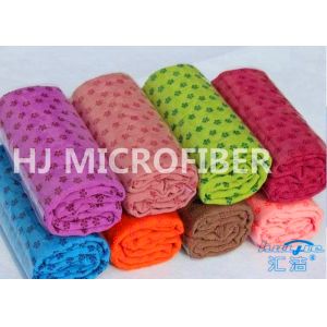 Eco PVC Quincunx Style Non-slip Yoga Mat Towel / Gym Large Sports Towel