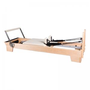 China High-end commerical use pilates reformer pilates with super fiber leather on sale