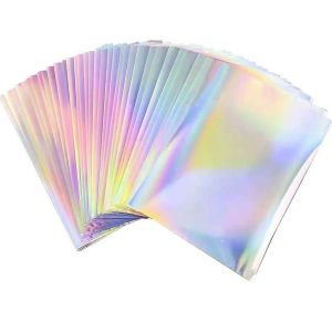 Inkjet Printable Waterproof Holographic Sticker Paper For Industrial Needs