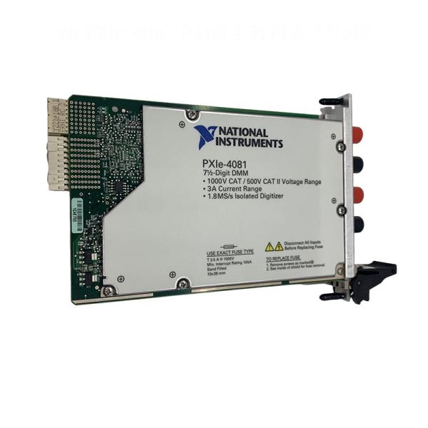 NI-PXIe-4081 PXI Digital Multimeter 1000V Electronic Test Instruments For Precision Testing