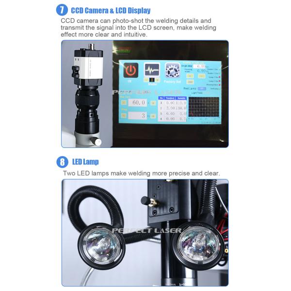 500w desktop metal stainless steel aluminium laser welding machine for mould repair