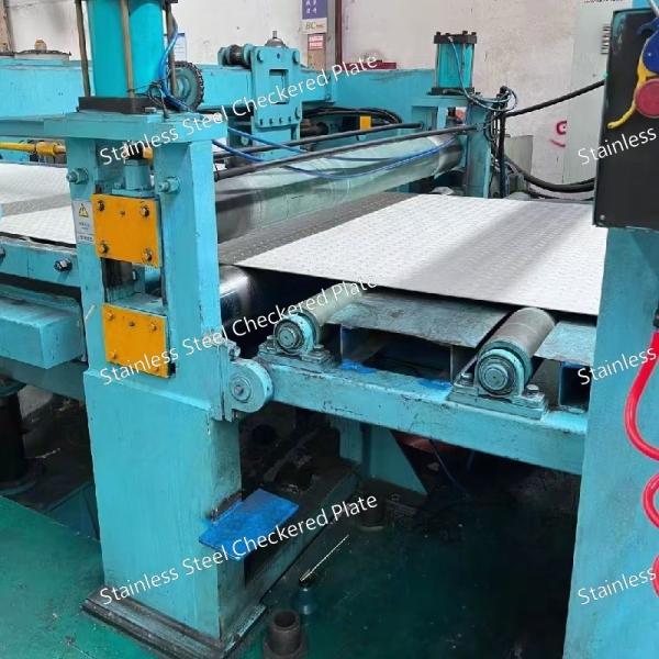 201 304 316L Stainless Steel Checkered Plate / Pattern Plate / Anti Slip SS Plate