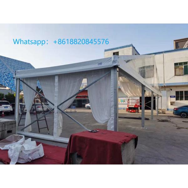 Marquee Transparent Clear Roof Wedding Tent 10m Height Aluminum 6061 / T6