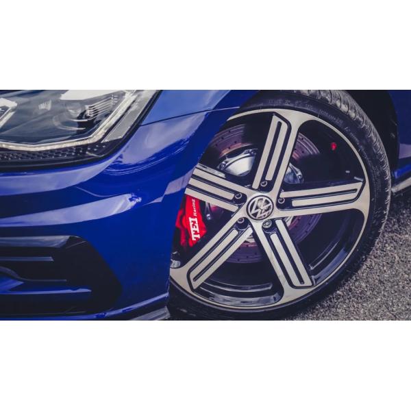 Front 6 Piston And Rear 4 Piston Caliper With E-brake Caliper BBK Auto Brake System For Volkswagen Golf R 19 Inch Rim