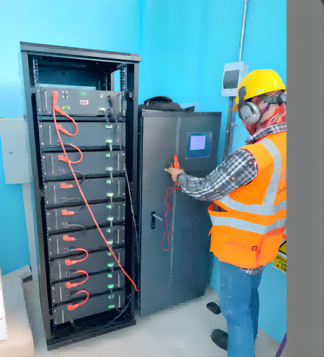 School 480V 50AH Lithium Storage Battery , Bluetooth Li Ion Prismatic Cells