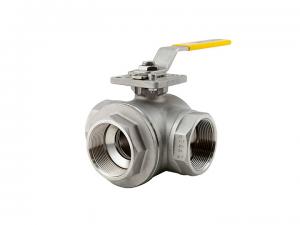 China Forged Metal Seated Floating Ball Valve / Flanged Type Wafer Ball Valve on sale