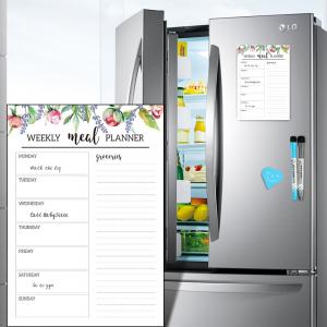 China A3 A4 Magnetic Menu Planner White Board Bulletin Board For Kitchen wholesale