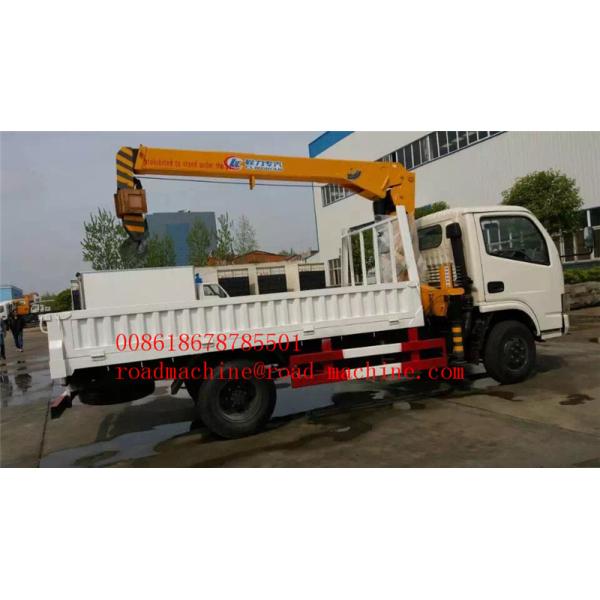 6000 / 8000kg Knuckle Truck Mounted Crane in White Red Boom Truck Crane SQ6ZK3Q