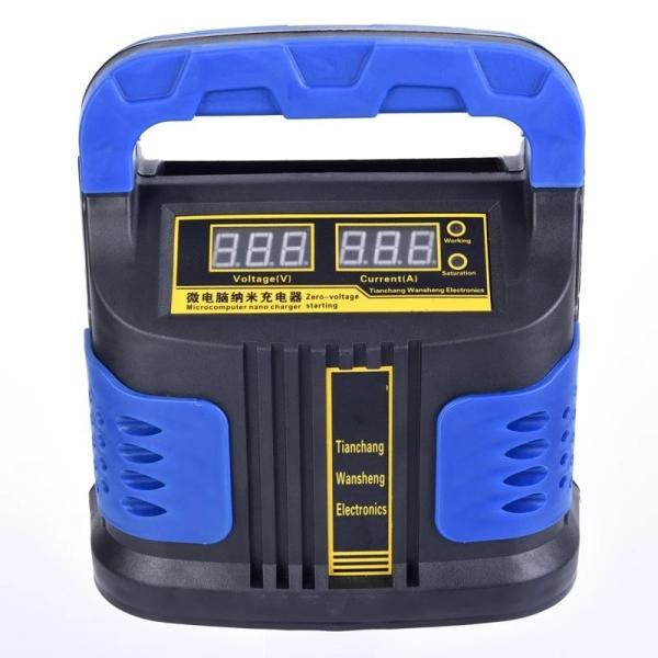 AUTO Plus Adjust LCD 12V 24V Car Booster Battery Charger 350W 14A