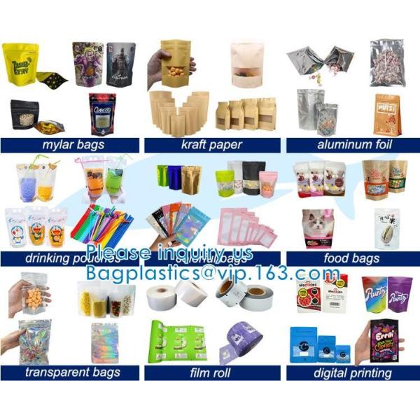 Aluminum Foil Bag, Mylar Bag With Zipper, Moisture Barrier Bag, Herbal Potpourri Bag