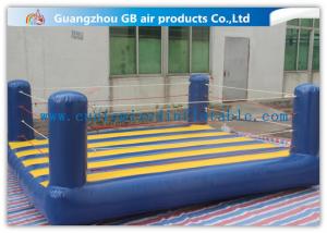 China Custom Sports Bouncy Boxing Inflatable Wrestling Ring For Adult / Kids on sale