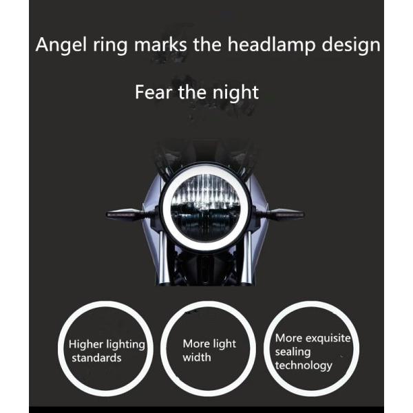 Modern colorful Intelligent  electric motorcycle scooter for adult