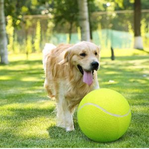 China 9.5 Inch Rubber Dog Tennis Ball With Inflating Needles wholesale