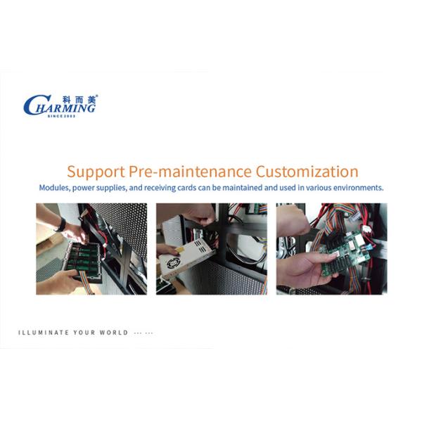 P5-P8 Outdoor LED Screen Wall Display  For Advertising Brightness panel 7