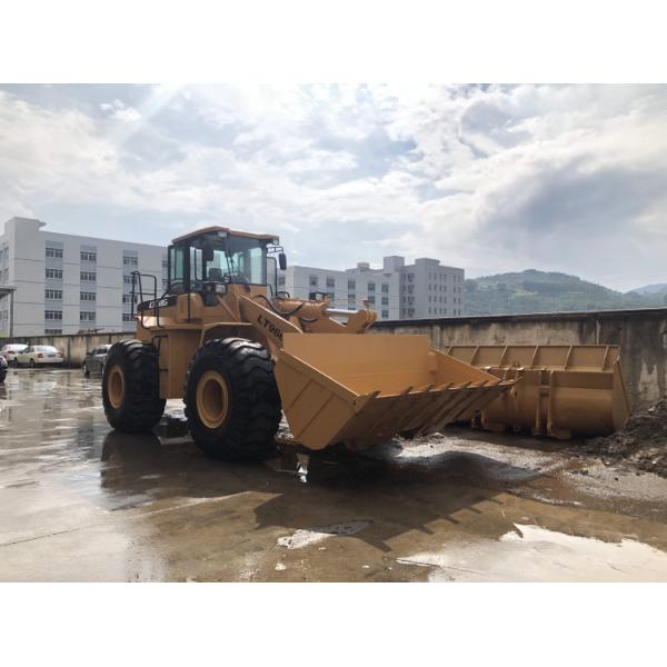 6 Ton Wheel Loader Heavy Equipment loader With AC And Joystick