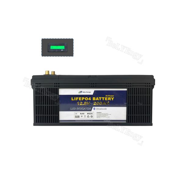 12V 200Ah Golf Cart Lithium Battery LED Electric Golf Trolley Lithium Battery