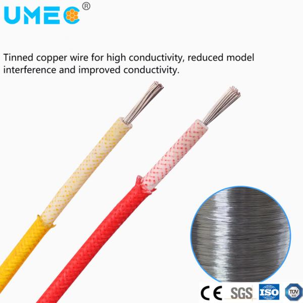 High Temperature Fibreglass &amp; Polyester Braided Cable Thermocouple Wire and Extension Wire