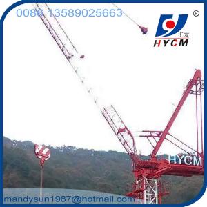 China 6tons QTD2520 Luffing Jib Crane Feature Tower Crane 25m Jib Tower Crane on sale