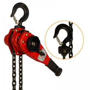 China JTVL 3/4 Ton Lever Hoist Roller Chain Block Double Pawl Brake System wholesale