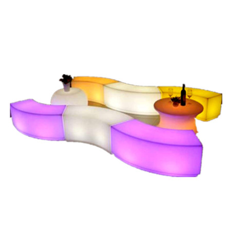 Quality Custom Rotoplastic LED Furniture Lamp Shade Shell Rolling Plastic LED Light Bar Table for sale