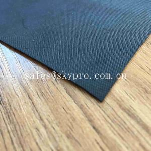 China 1mm Black Waterproofing Neoprene Fabric Roll For Inflatable Boat Raincoat Rubberized Cloth wholesale