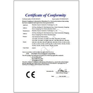 ShenZhen Zeayeto Automotive Technology Co.,Limited Certifications