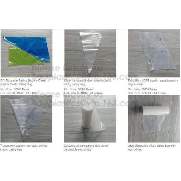 Pastry Disposable Bags Virgin LDPE Pastry Bag/Piping Pastry Bag Baking Decoratin Bags, Cake Cream, Decorating, Pastry Ba