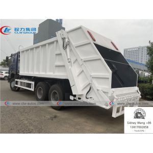 SINOTRUK HOWO 3 Axle 6x4 20m3 Rubbish Collector Truck