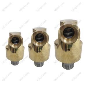 China Monoflow high speed hydraulic cooling water rotary joint thead connection on sale