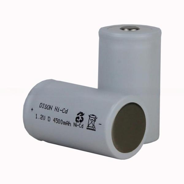 Emergency Lighting Nickel Cadmium Rechargeable Battery 1.2V 4.5ah 70C High Temperature