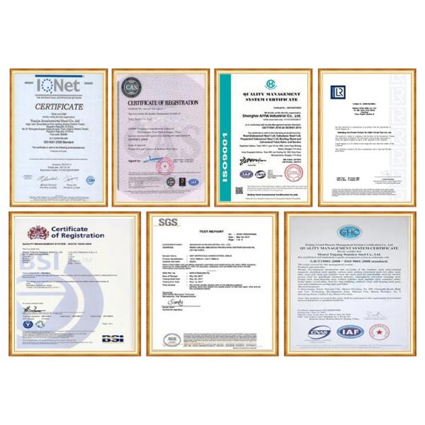 Tisco Ferritic 304 Stainless Steel Sheet Coil 2.5mm Cold Rolled