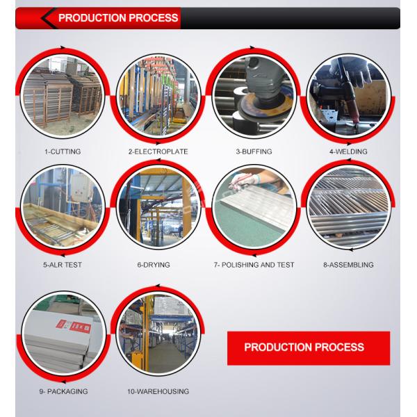 Silver Color Electric Heated Towel Rail 110V / 220V Voltage For Family Bathroom