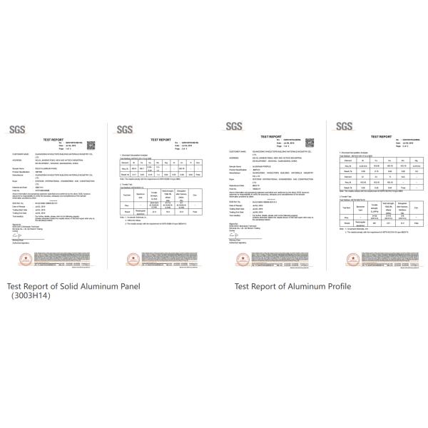 PPG Coating 1.5mm-8.0mm Architectural Exterior Wall Panels / aluminium house cladding