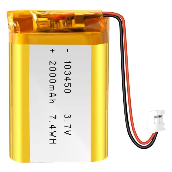 103450 3.7V Lithium Ion Polymer Battery 57g Rechargeable Li Ion Battery 2000mAh